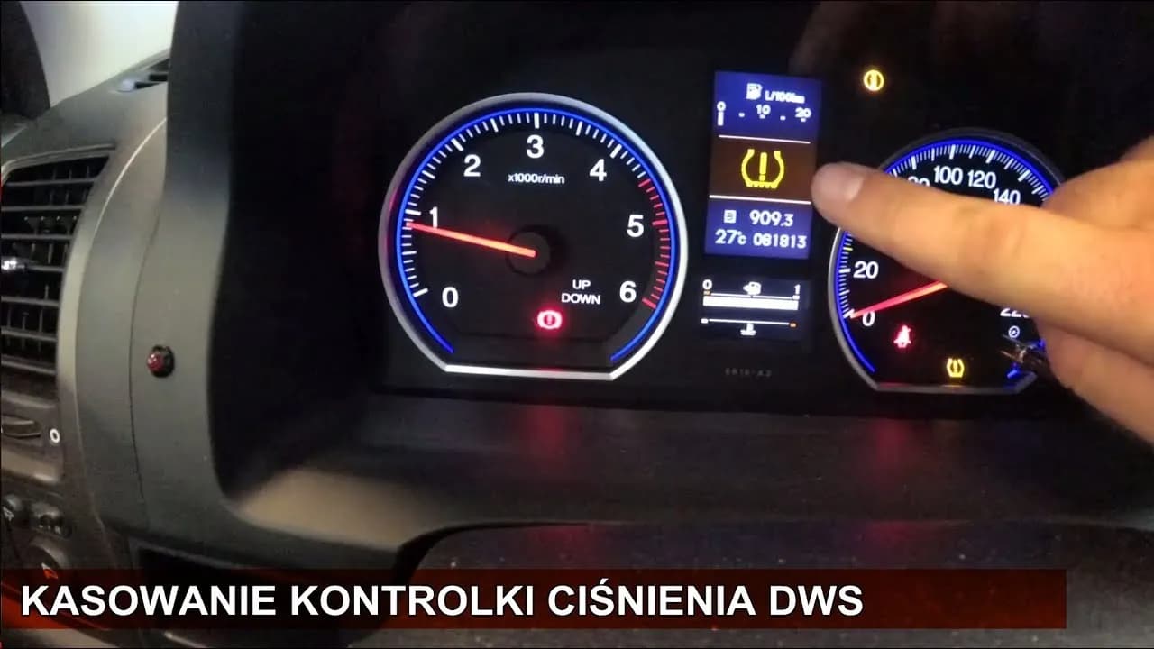 Jak skasować ciśnienie w oponach Honda CR-V i uniknąć problemów Jak skasować ciśnienie w oponach Honda CR-V i uniknąć problemów